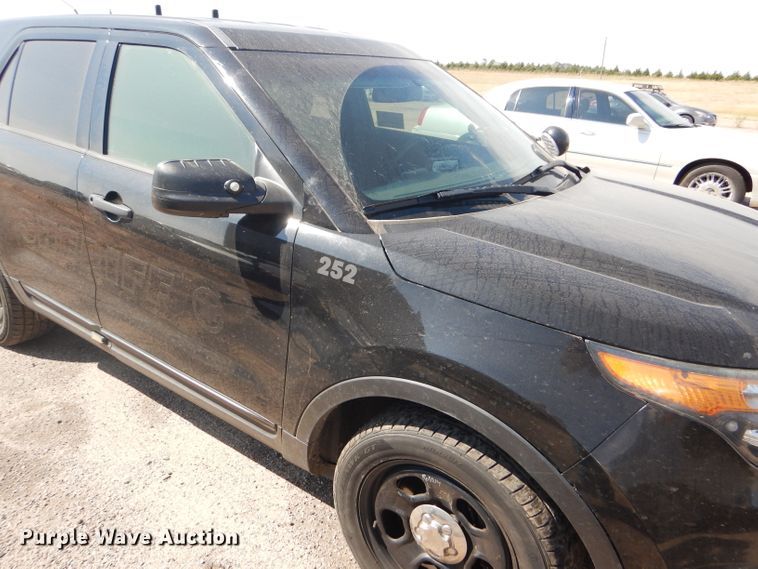 image for item DD4459 2015 Ford Explorer Police Interceptor SUV