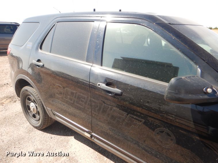 image for item DD4459 2015 Ford Explorer Police Interceptor SUV