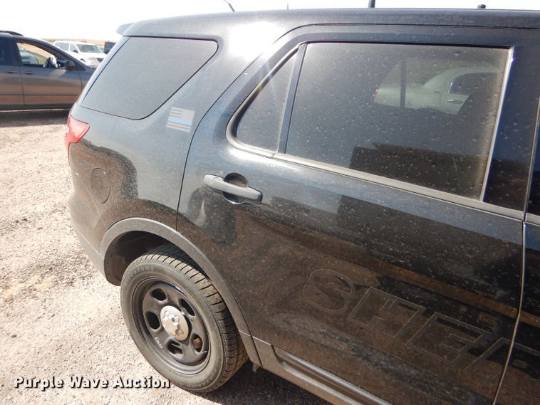 image for item DD4459 2015 Ford Explorer Police Interceptor SUV