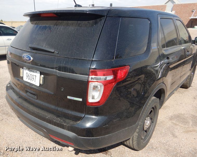 image for item DD4459 2015 Ford Explorer Police Interceptor SUV