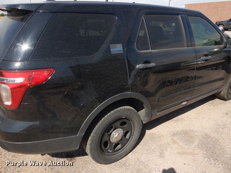 image for item DD4459 2015 Ford Explorer Police Interceptor SUV