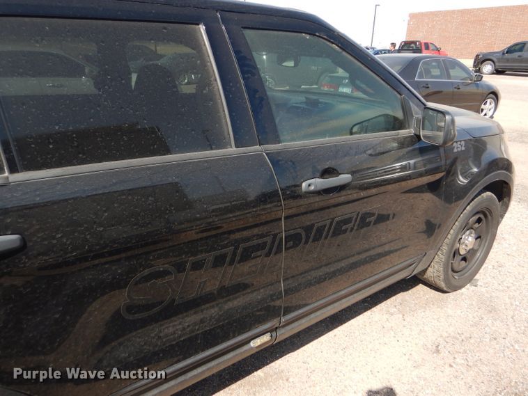 image for item DD4459 2015 Ford Explorer Police Interceptor SUV