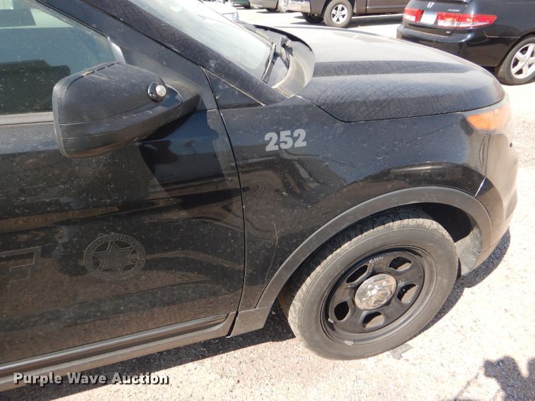 image for item DD4459 2015 Ford Explorer Police Interceptor SUV