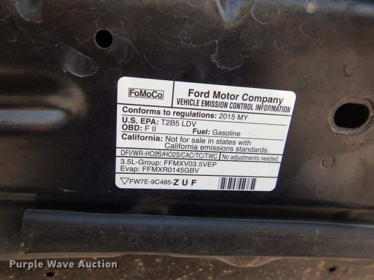 image for item DD4459 2015 Ford Explorer Police Interceptor SUV