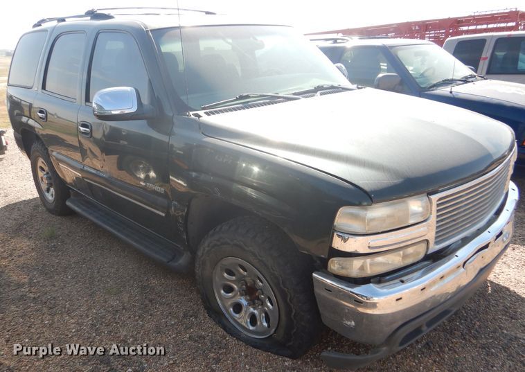 image for item DD4461 2001 Chevrolet Tahoe SUV