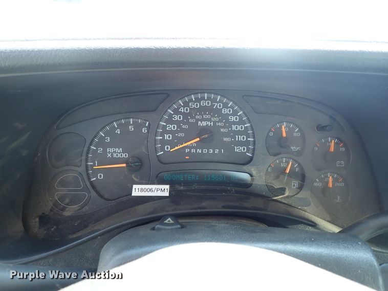 image for item DE0920 2006 Chevrolet Silverado 1500 pickup truck