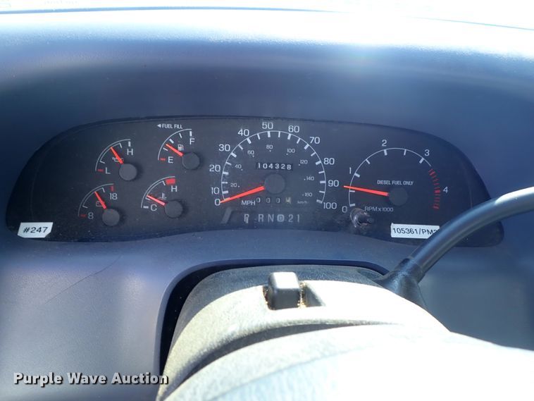 image for item DE0924 1999 Ford F250 Super Duty XL pickup truck