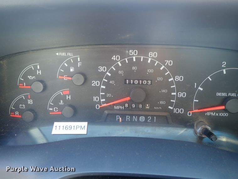 image for item DE0925 1999 Ford F250 Super Duty pickup truck