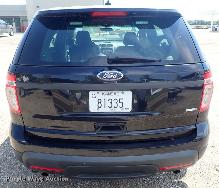 image for item DE0928 2013 Ford Explorer Police Interceptor SUV