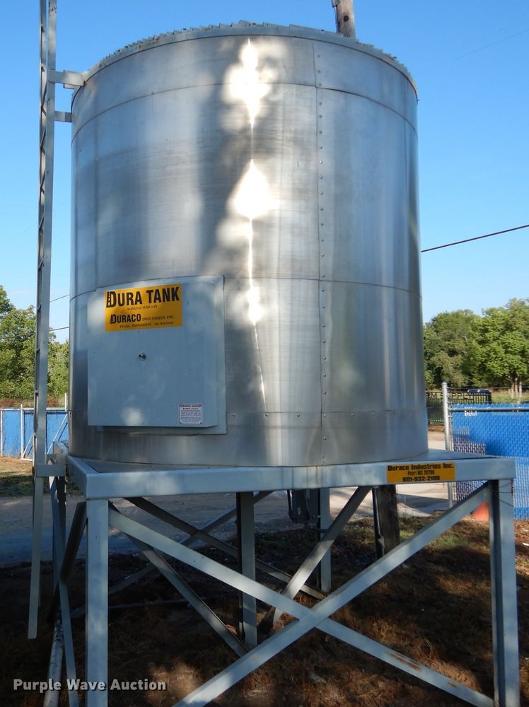 image for item DF2573 Stainless steel heated oil tank