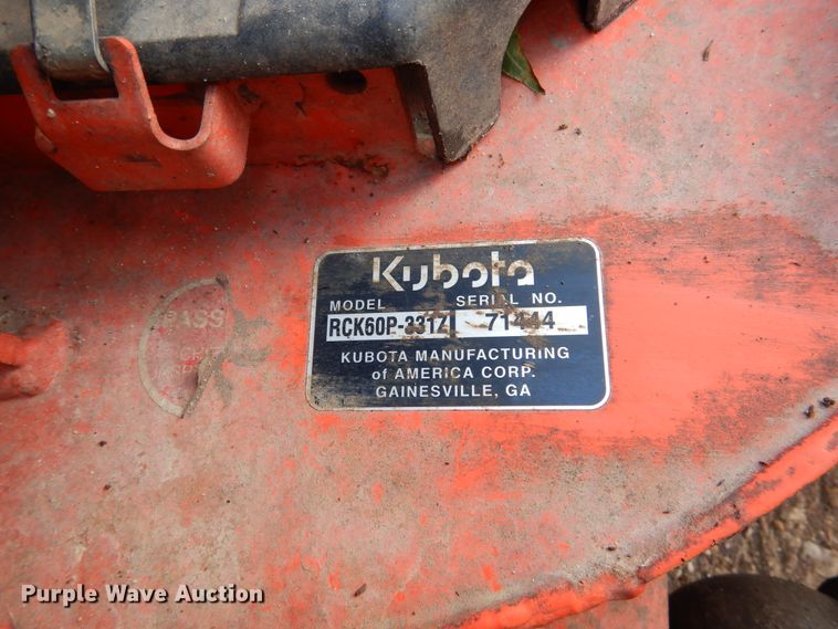 image for item DF2575 Kubota ZD323 ZTR lawn mower