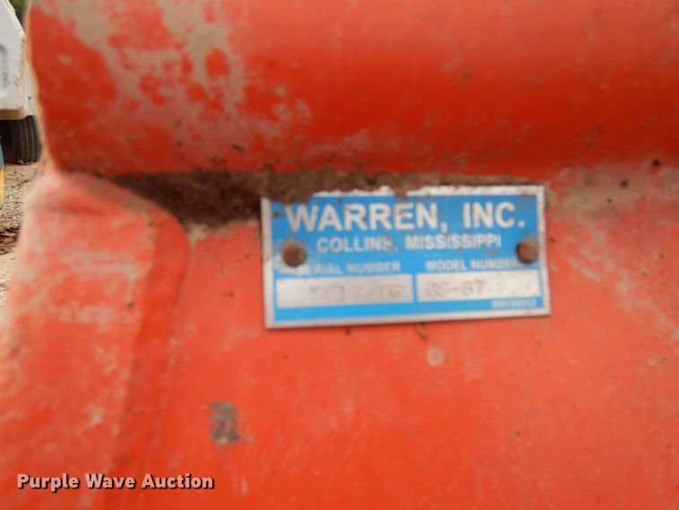 image for item DF2576 Warren, Inc. GS-87 chip spreader