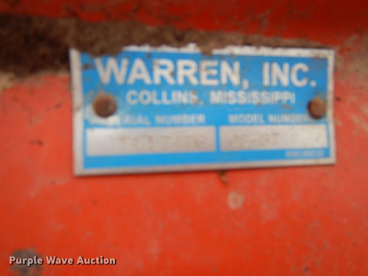 image for item DF2576 Warren, Inc. GS-87 chip spreader