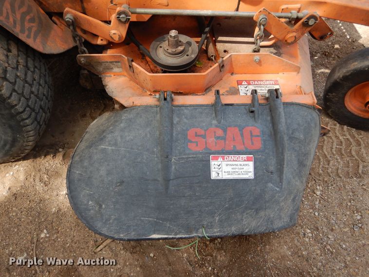 image for item DF2577 Scag Turf Tiger STT52V-27CH ZTR lawn mower