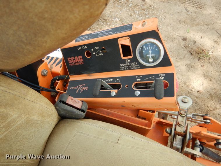 image for item DF2579 Scag STT52V-27CH ZTR lawn mower