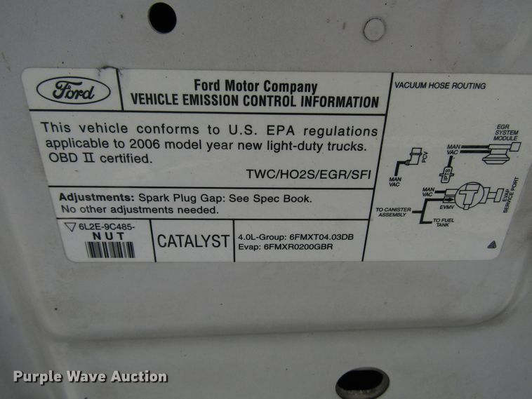 image for item DG8183 2006 Ford Explorer SUV