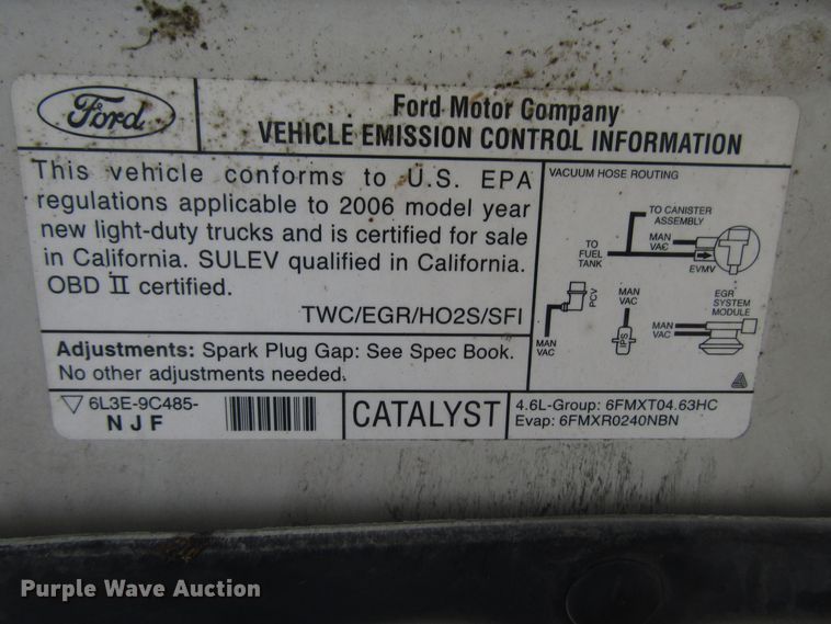 image for item DG8184 2006 Ford F150 SuperCrew pickup truck