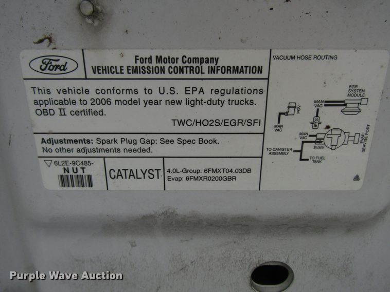 image for item DG8191 2006 Ford Explorer SUV