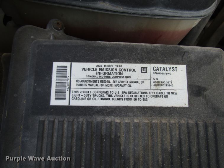 image for item DG8218 2008 Chevrolet Silverado 1500 pickup truck