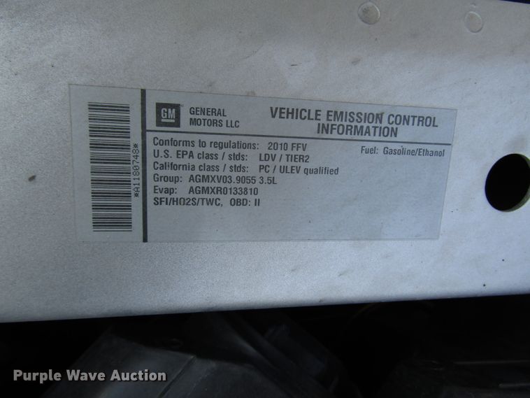 image for item DG8219 2010 Chevrolet Impala