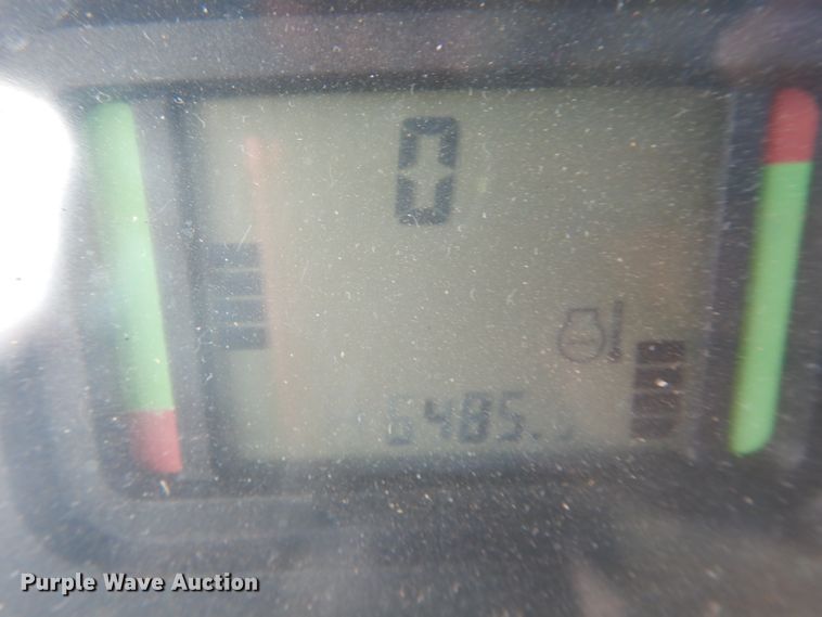 image for item DH3581 2005 John Deere 6615 tractor with Diamond side boom mower