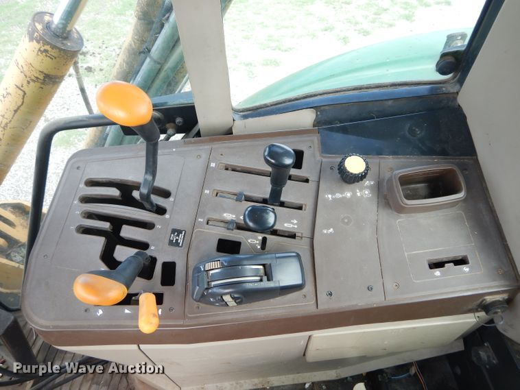 image for item DH3581 2005 John Deere 6615 tractor with Diamond side boom mower