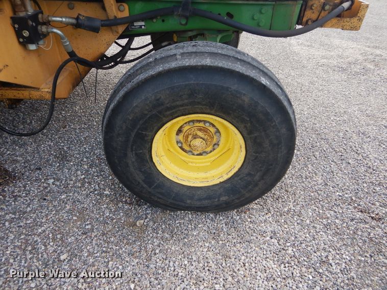 image for item DH3581 2005 John Deere 6615 tractor with Diamond side boom mower