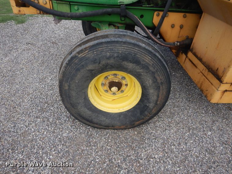 image for item DH3581 2005 John Deere 6615 tractor with Diamond side boom mower