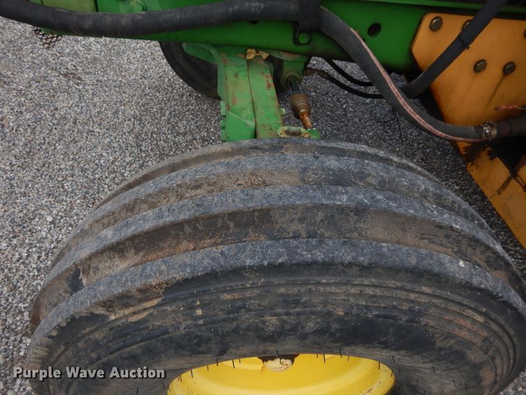 image for item DH3581 2005 John Deere 6615 tractor with Diamond side boom mower