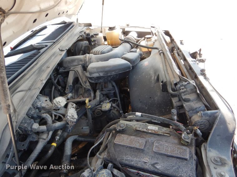 image for item DH6142 2009 Ford F250 Super Duty XL flatbed pickup truck