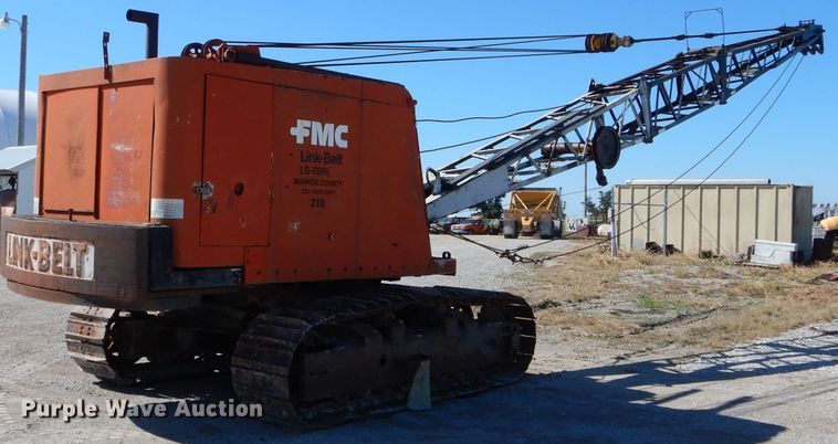 image for item DH6164 1966 Link-Belt LS78PL crane