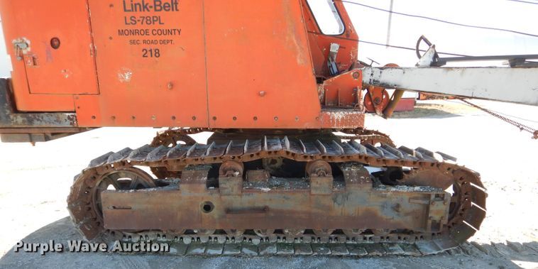 image for item DH6164 1966 Link-Belt LS78PL crane