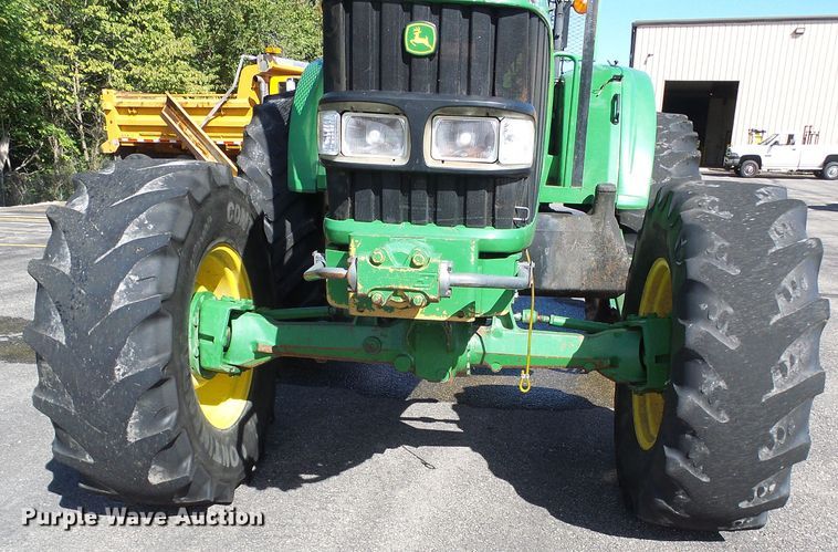 image for item DI0678 2002 John Deere 6420 MFWD tractor