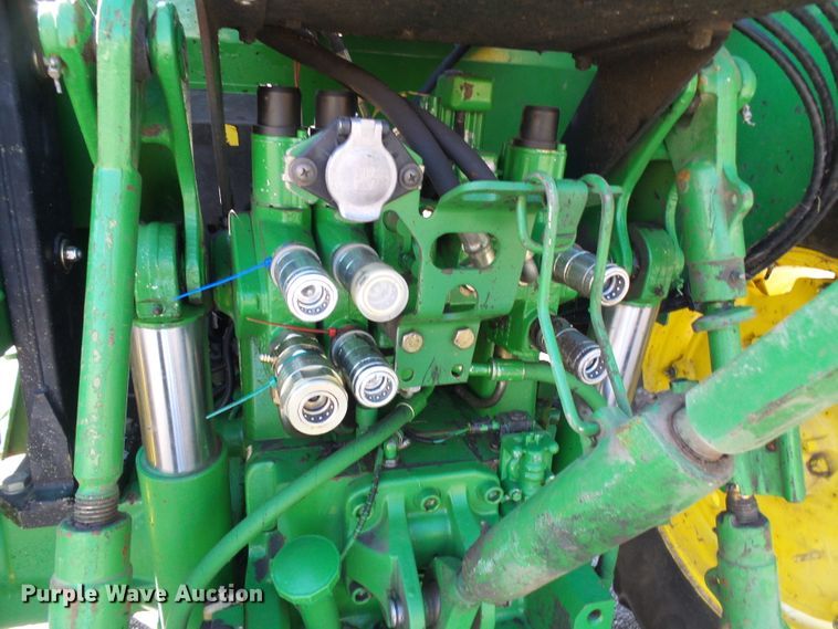 image for item DI0678 2002 John Deere 6420 MFWD tractor