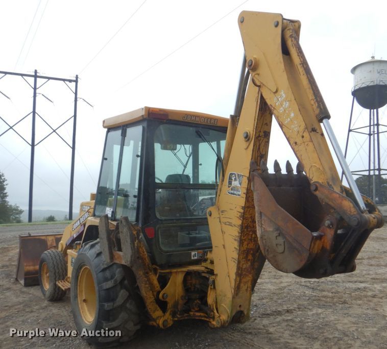 image for item DI2299 1995 John Deere 310D backhoe