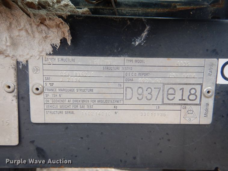 image for item DI2312 New Holland 4835 tractor