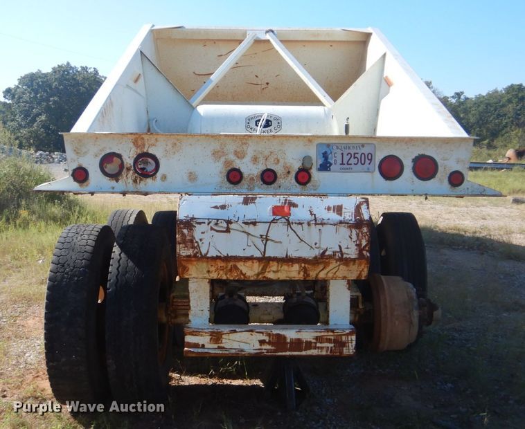 image for item DI2324 1999 Trail Blazer 5400 bottom dump trailer