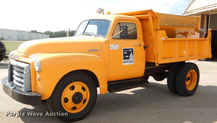 image for item DI2503 1953 GMC dump truck