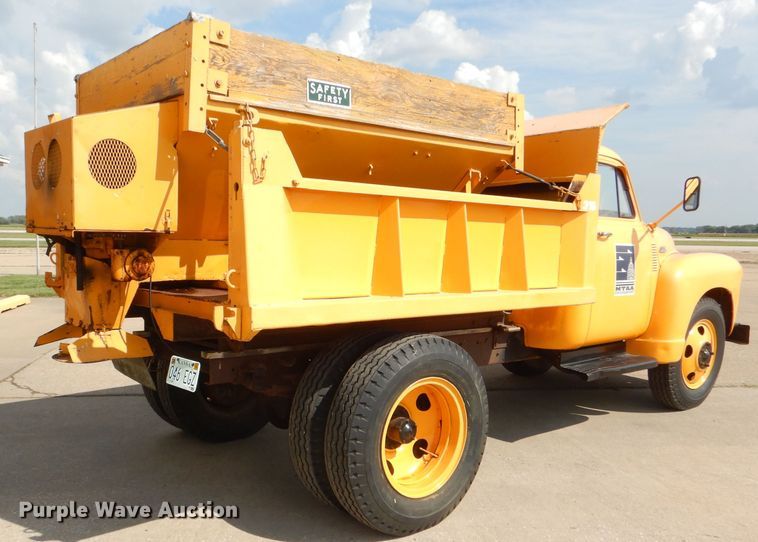 image for item DI2503 1953 GMC dump truck