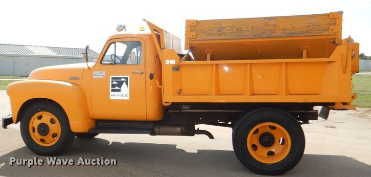 image for item DI2503 1953 GMC dump truck