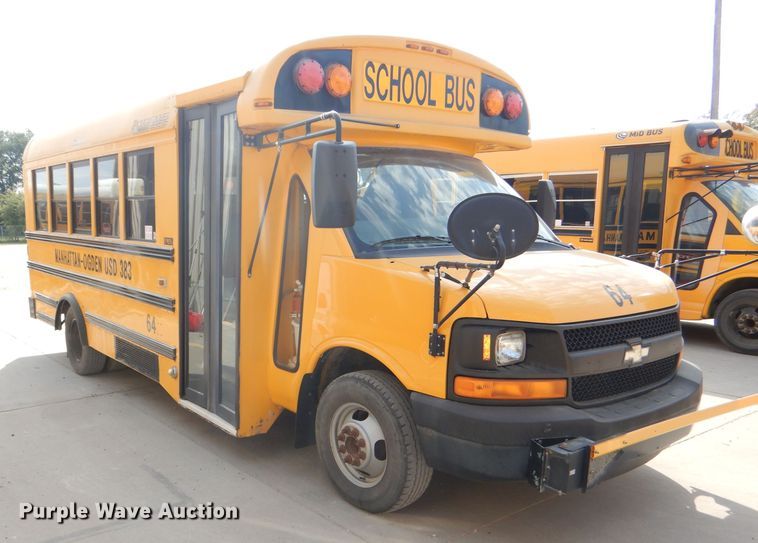 image for item DI2529 2007 Chevrolet Express 3500 school bus