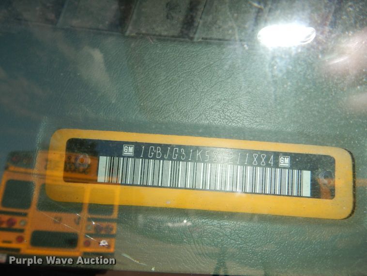 image for item DI2530 2008 Chevrolet Express 3500 school bus