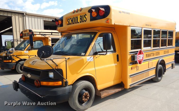 image for item DI2531 2008 Chevrolet Express 3500 school bus