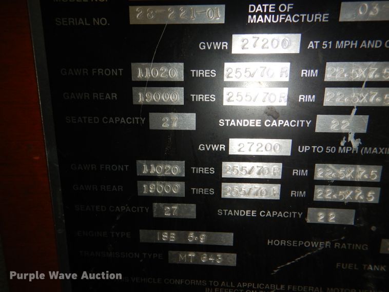 image for item DI2540 2001 Chance Coach AH-28 trolley