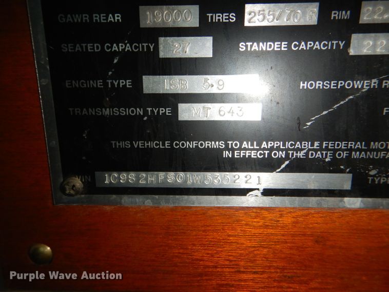 image for item DI2540 2001 Chance Coach AH-28 trolley