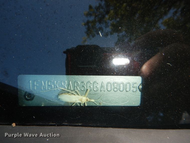 image for item DI2558 2016 Ford Explorer Police SUV