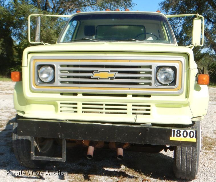 image for item DI2575 1980 Chevrolet Custom Deluxe C70 tanker fire truck