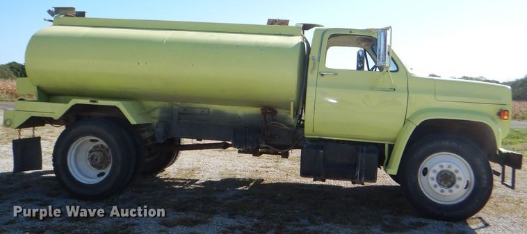 image for item DI2575 1980 Chevrolet Custom Deluxe C70 tanker fire truck