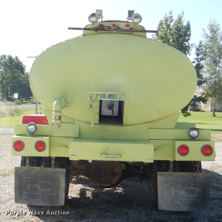 image for item DI2575 1980 Chevrolet Custom Deluxe C70 tanker fire truck