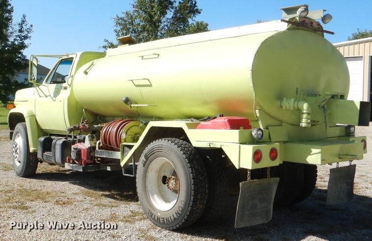 image for item DI2575 1980 Chevrolet Custom Deluxe C70 tanker fire truck